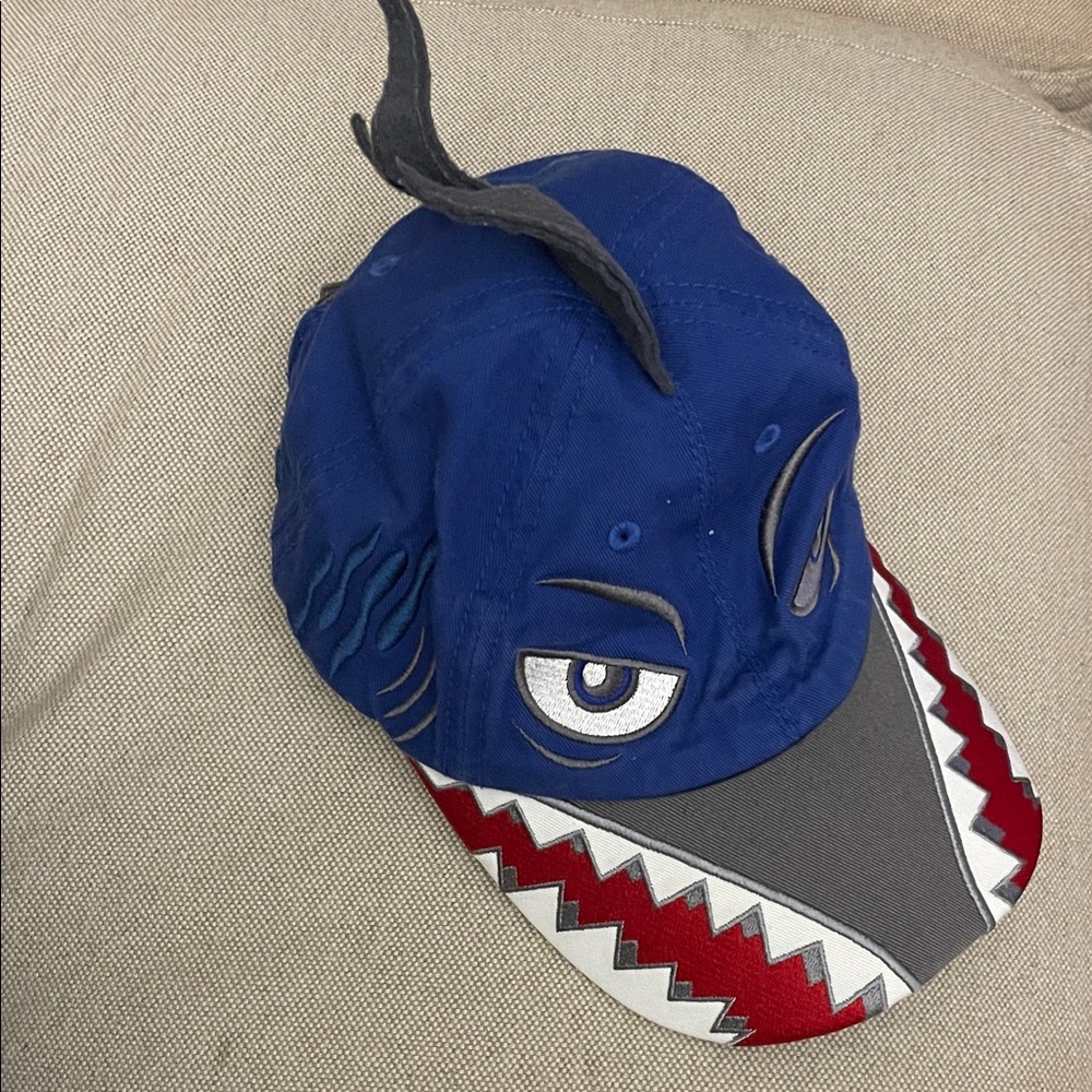 Fat Face Blue Cap with Gray Accents